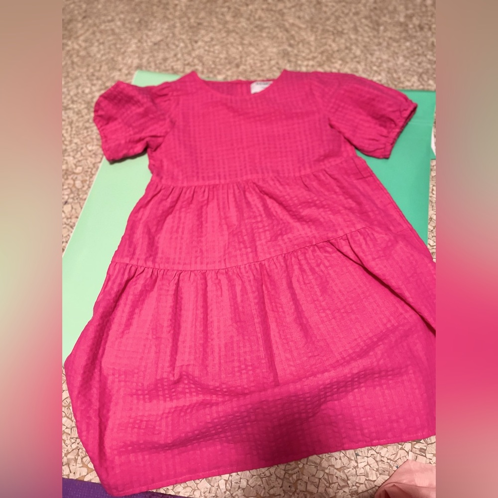 this is acute everyday pink flows dress